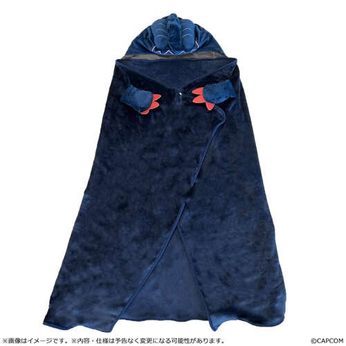 -PRE ORDER- Chibi Style Fluffy Poncho - Gore Magala