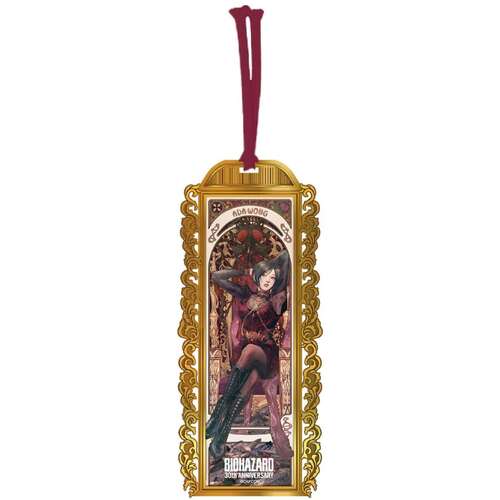 -PRE ORDER- Resident Evil 4 Biohazard 30th Metal Bookmark Ada