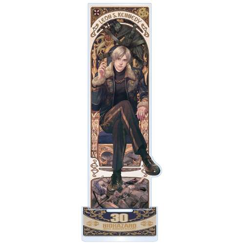 -PRE ORDER- Resident Evil 4 Biohazard 30th Acrylic Stand Collection Leon