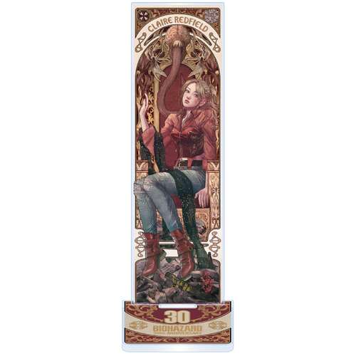 -PRE ORDER- Resident Evil 4 Biohazard 30th Acrylic Stand Collection Claire