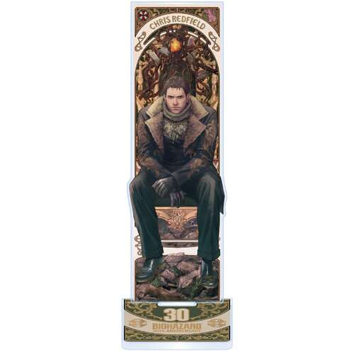 -PRE ORDER- Resident Evil 4 Biohazard 30th Acrylic Stand Collection Chris