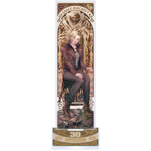 -PRE ORDER- Resident Evil 4 Biohazard 30th Acrylic Stand Collection Grace