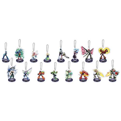 -PRE ORDER- Mega Man Star Force Acrylic Stand Keychain Collection [BLIND BOX]