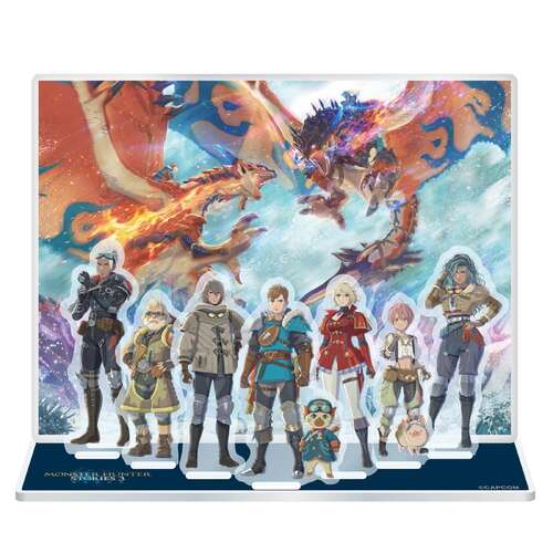 -PRE ORDER- Monster Hunter Stories 3 Twisted Reflection Diorama Acrylic Stand