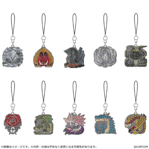 -PRE ORDER- Monster Hunter Wilds Monster Icon Metal Keychain Vol. 2 [BLIND BOX]