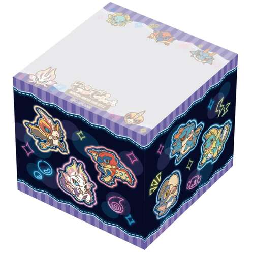 -PRE ORDER- Monster Hunter Chibi Style Memo Block Neon Themed