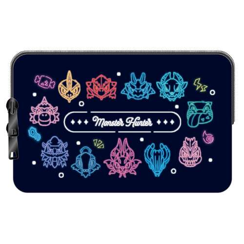 -PRE ORDER- Monster Hunter Chibi Style Pouch Neon Themed