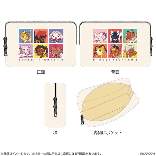 -PRE ORDER- Street Fighter 6 Neco! Pouch