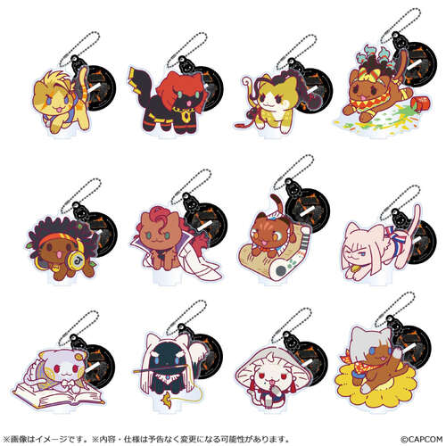 -PRE ORDER- Street Fighter 6 Neco! Acrylic Stand Keychain Collection [BLIND BOX]