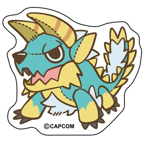 -PRE ORDER- Chibi Style Die-Cut Sticker Zinogre