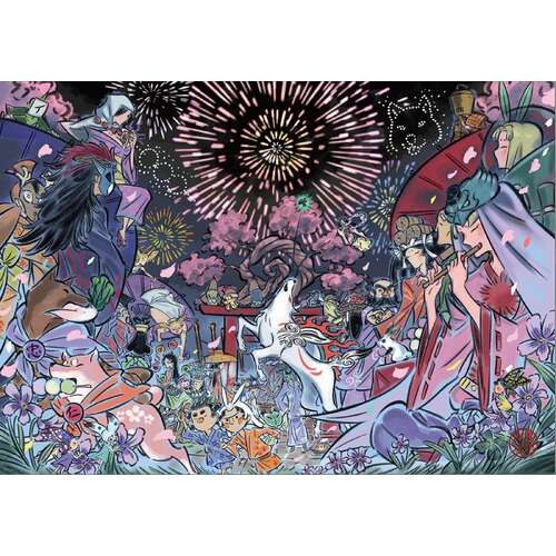 -PRE ORDER- Okami 20th Anniversary Reprint Art Project B2 poster 11th Anniversary Artist Mari Shimazaki