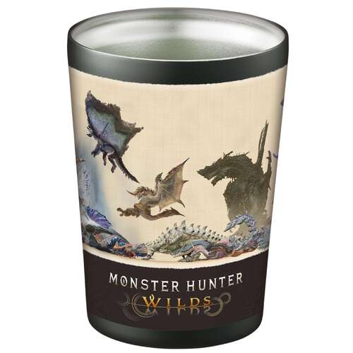 -PRE ORDER- Monster Hunter Wilds Monster Size Comparison Stainless Steel Tumbler