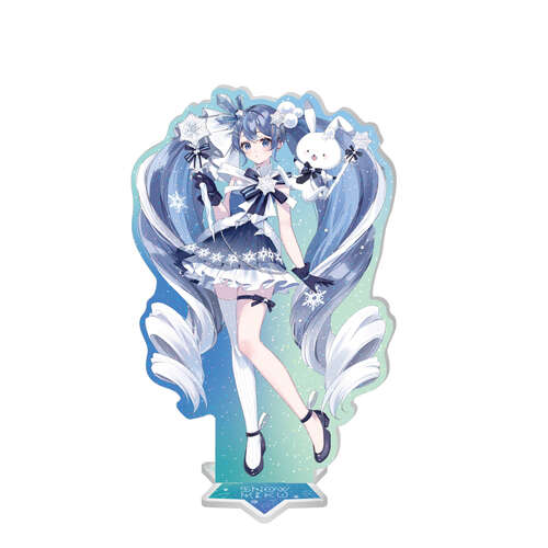 -PRE ORDER- SNOW MIKU 2025 Lame Acrylic Stand Hatsune Miku Misumi Ver.