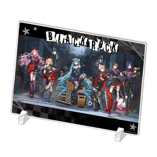 Hatsune Miku Acrylic Art Stand Band ver.