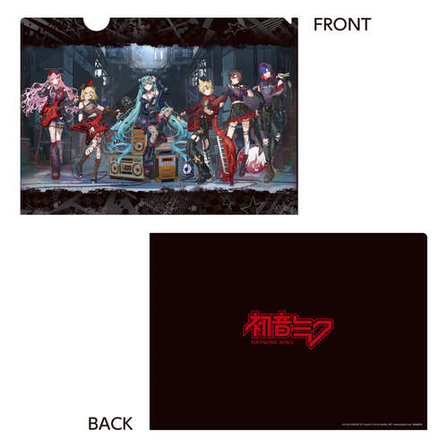 Hatsune Miku Clear File Folder Band ver.