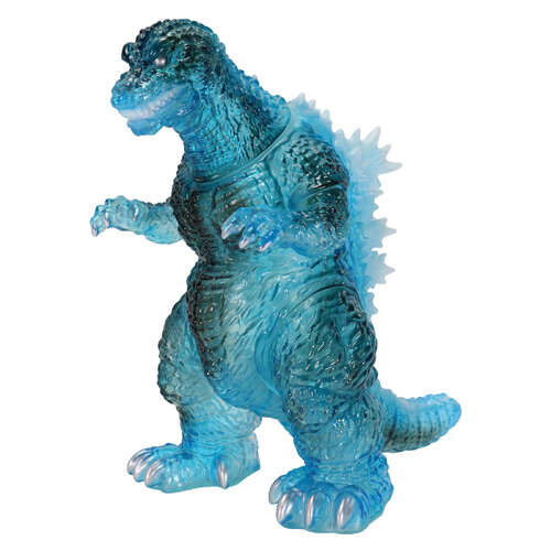 -PRE ORDER- BIG Retro Soft Vinyl Series Godzilla (2001) Heat Clear Blue Ver.