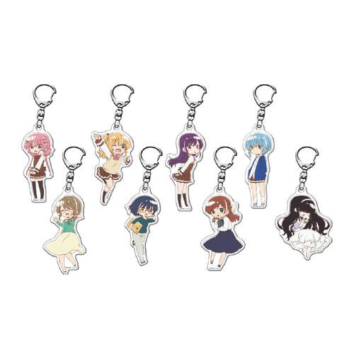 Comic Girls Fortune Acrylic Key Chain Mini Chara Ver. [BLIND BOX]