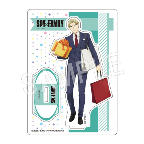 SPY x FAMILY Acrylic Stand Loid Forger (Shopping)
