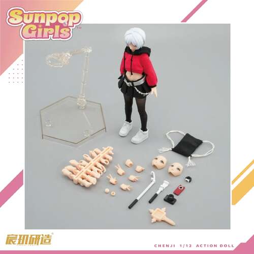 -PRE ORDER- Sunpop Girls SPG-001 Gu Yucheng 1/12 Scale Action Figure