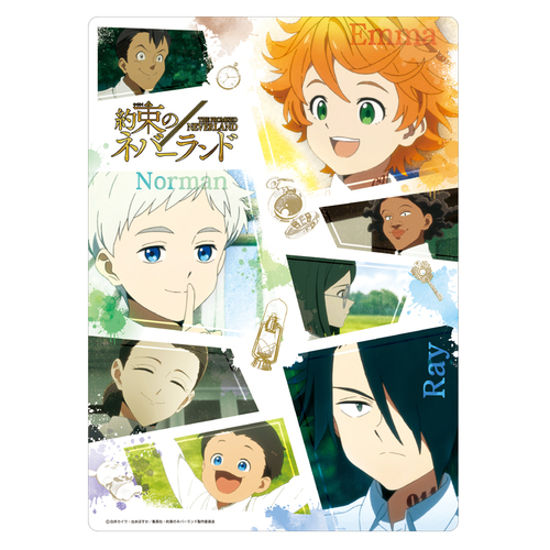 The Promised Neverland B5 Plastic Board