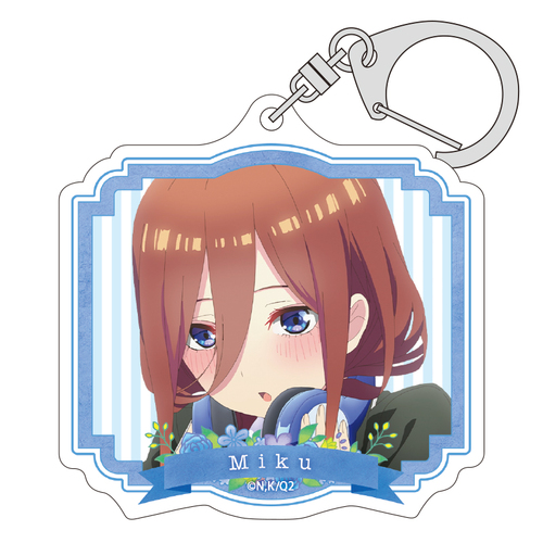 Acrylic Key Chain Miku School Uniform