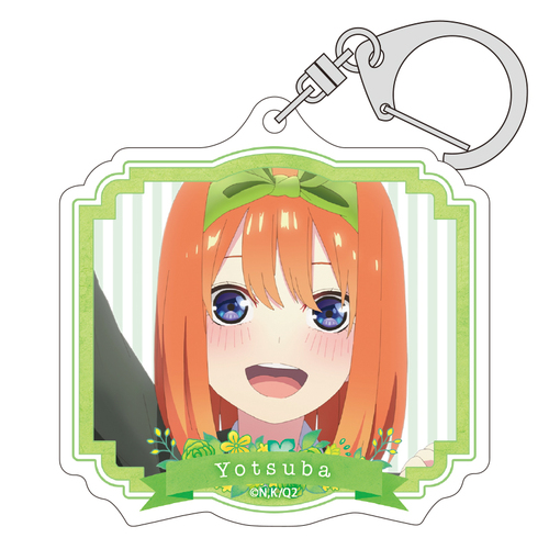 Acrylic Key Chain Yotsuba School Uniform