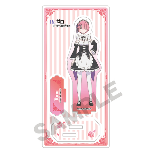 Acrylic Stand Ram Pink