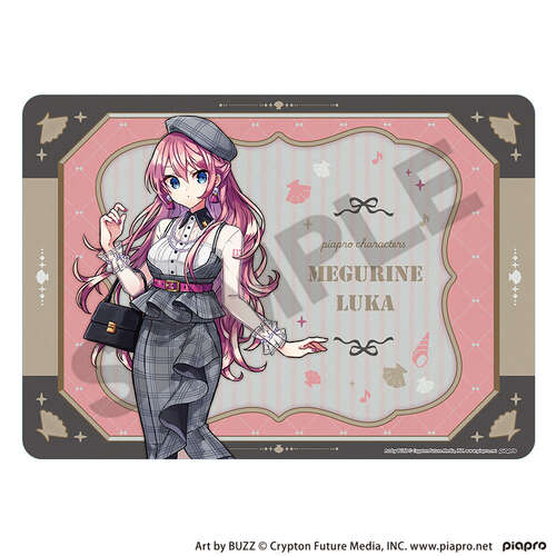 -PRE ORDER- Hatsune Miku Rubber Mat Megurine Luka Retro Kobe 2025