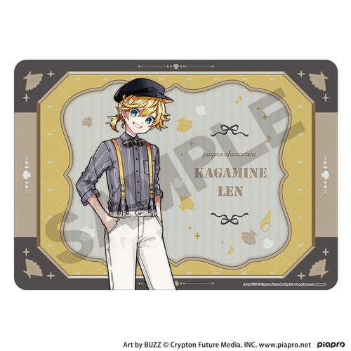 -PRE ORDER- Hatsune Miku Rubber Mat Kagamine Len Retro Kobe 2025