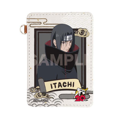 NARUTO Shippuden Leather Pass Case 05 Uchiha Itachi