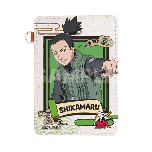 NARUTO Shippuden Leather Pass Case 07 Nara Shikamaru