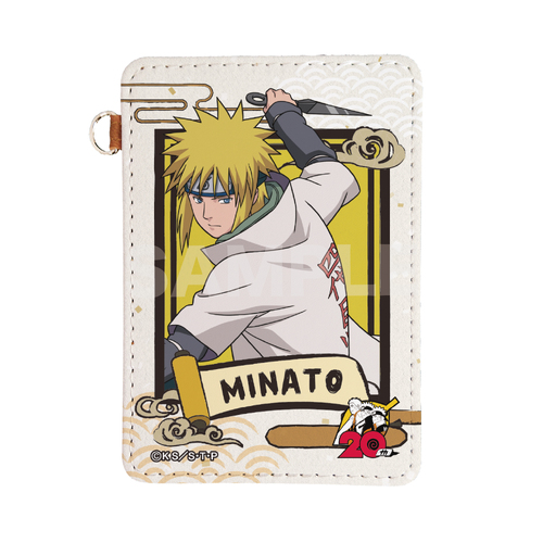 NARUTO Shippuden Leather Pass Case 09 Namikaze Minato