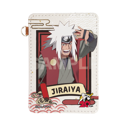 NARUTO Shippuden Leather Pass Case 10 Jiraiya