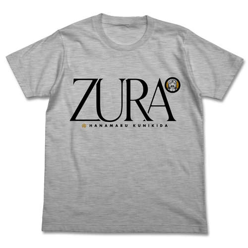 Kunikida Hanamaru Emotional T-shirt Heather Gray