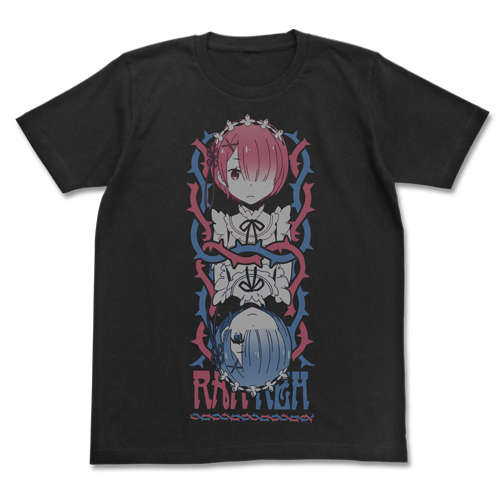 Ram & Rem T-shirt Black