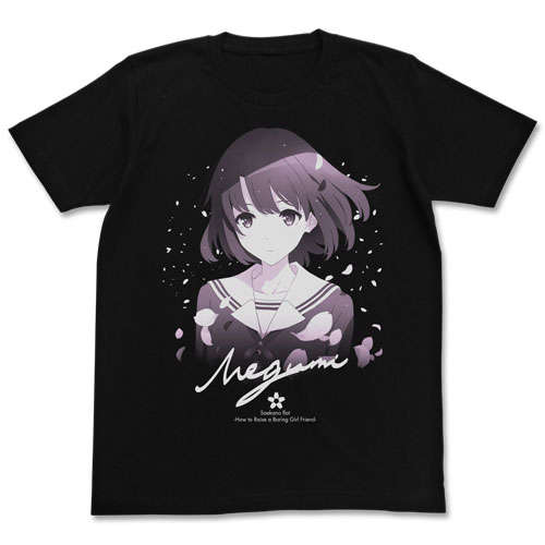 Kato Megumi T-shirt Black