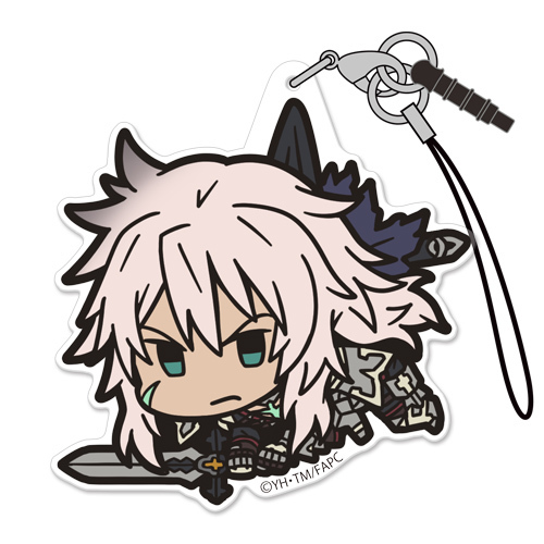 Pinched Acrylic Strap Saber of Black