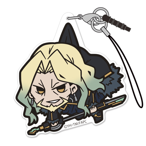 Pinched Acrylic Strap Lancer of Black