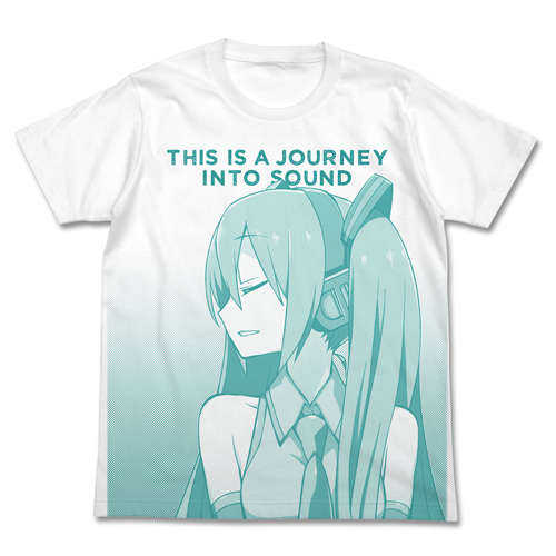 Hatsune Miku CHAN x CO Ver. JOURNEY T-shirt White