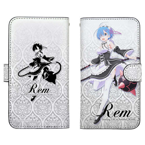 Morning Star with Rem Book Type Smartphone Case