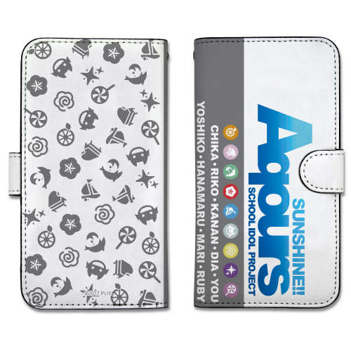 Aqours Book Type Smartphone Case