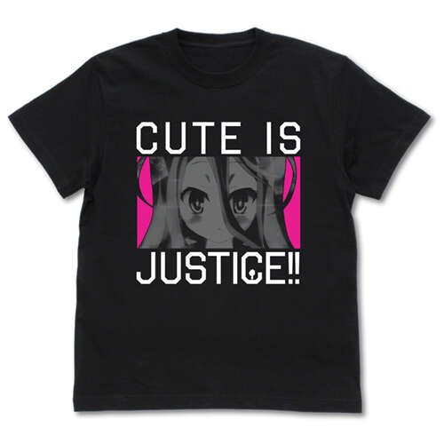Cute is Justice!! T-shirt Black