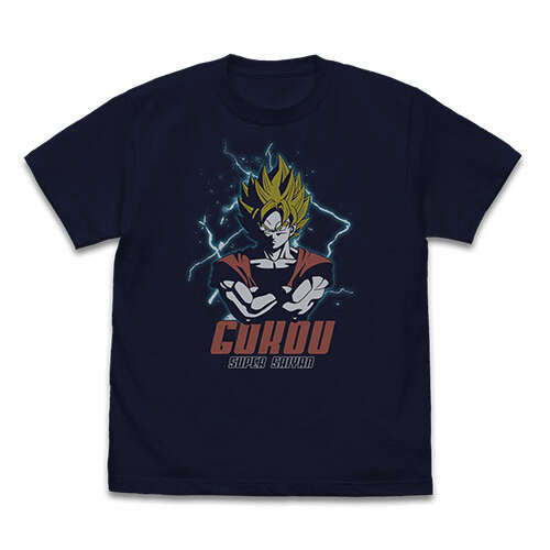 The Strongest Warrior Goku T-shirt Navy