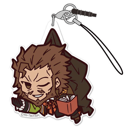 Pinched Acrylic Strap Red Caster