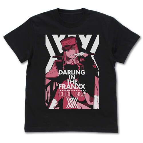 Zero Two T-shirt Black