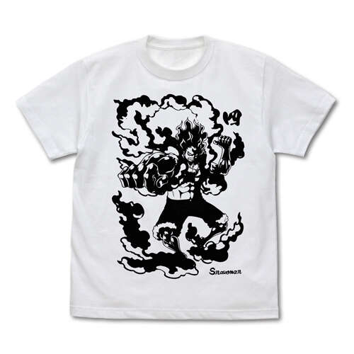 Luffy Snakeman T-shirt White