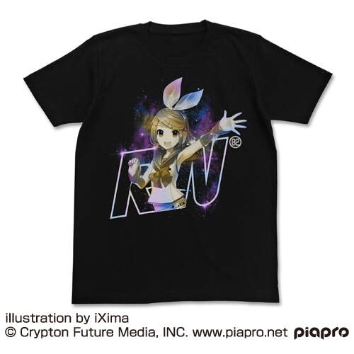 Kagamine Rin V4X T-shirt Black
