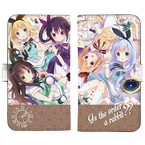 Is the Order a Rabbit?? Book Type Smartphone Case