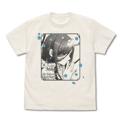 Nakano Miku T-shirt Vanilla White