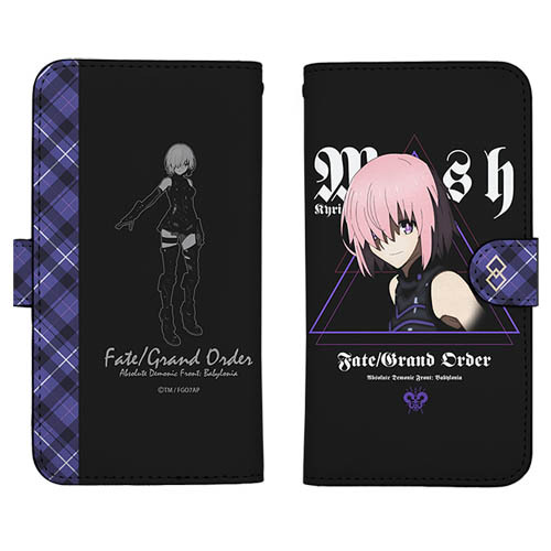 FGO Babylonia Mash Kyrielight Book Type Smartphone Case